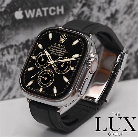 rolex apple watch ultra face|rolex apple watch face download.